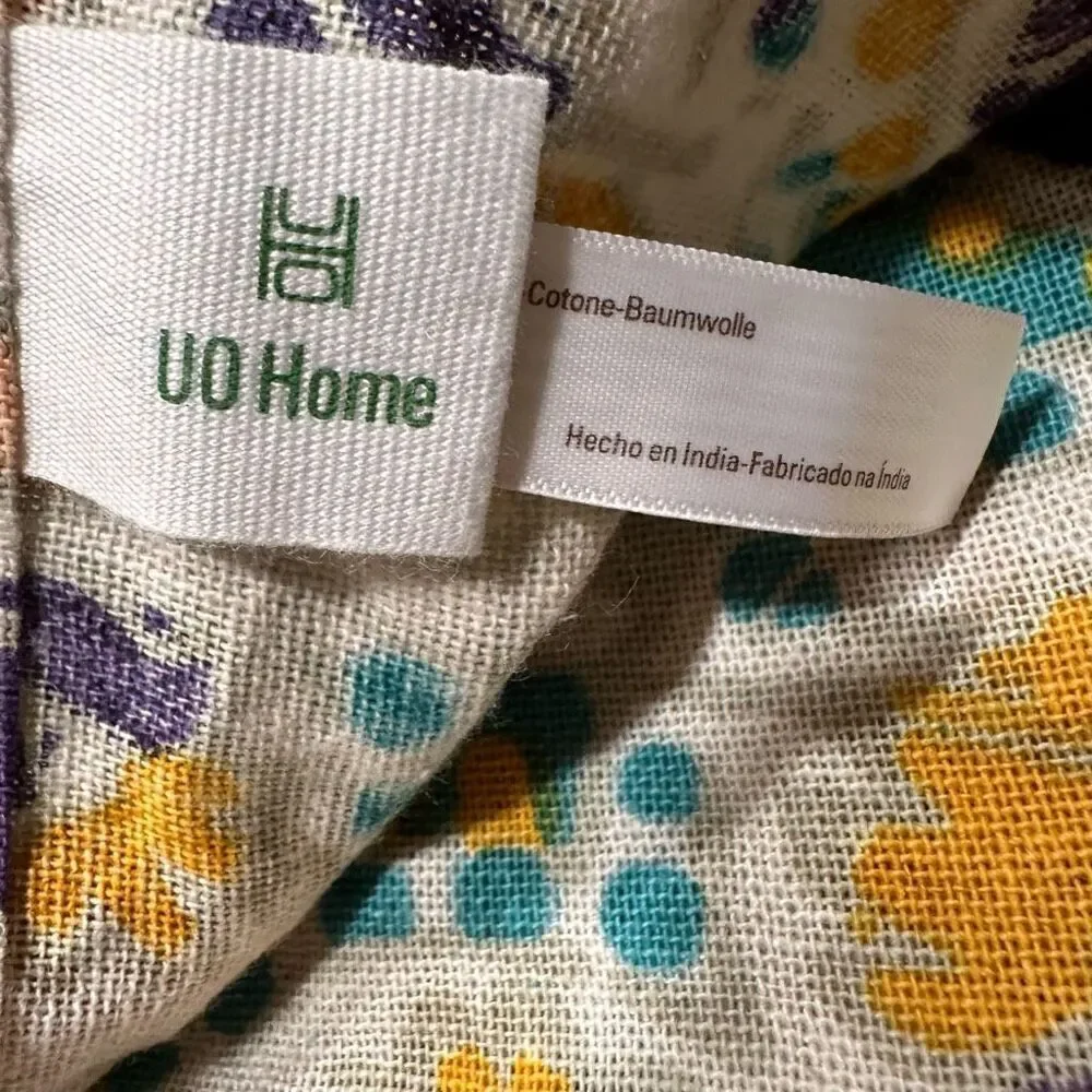 Urban Outfitters Nessa Floral Medallion Sham Set
